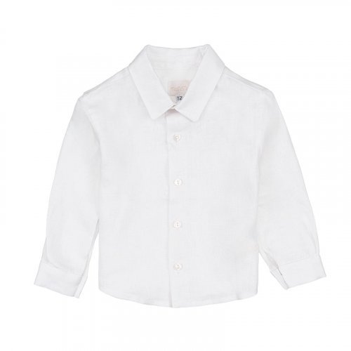 Camicia in lino bianco_7679