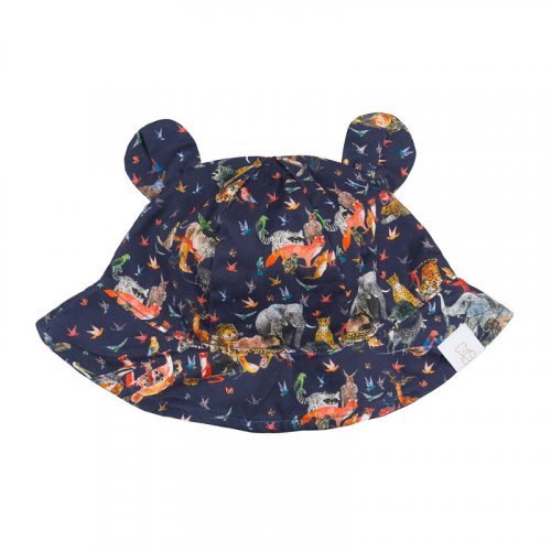 Cappellino con orecchie e fantasia