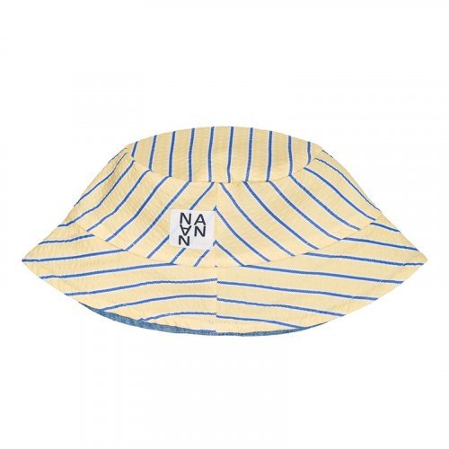 Casquette à rayures jaunes