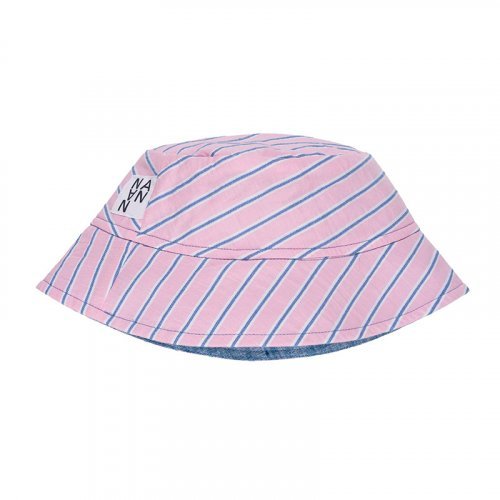 Cappellino Righe Rosa_4598