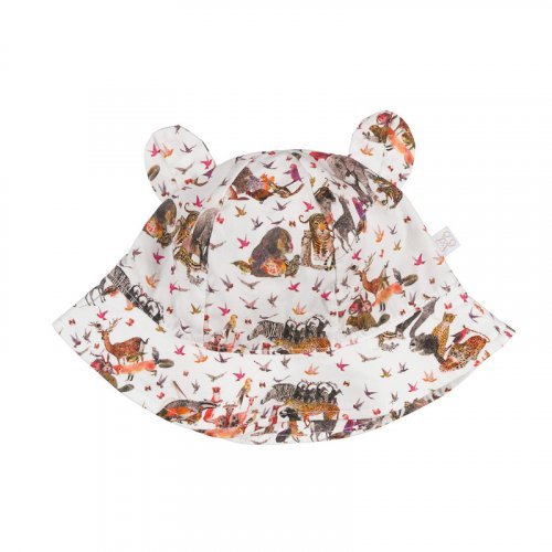 Cappello c/orecchie c/fantasia jungle