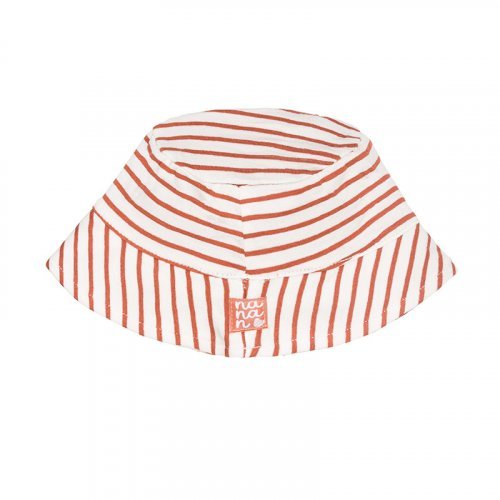 Cappello Rigato Marrone