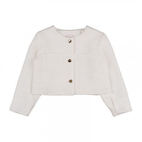 Cardigan in tessuto chanel
