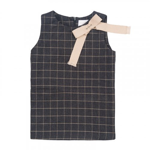 Checked Sleeveless Dress