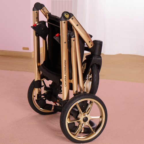 Chiara Ferragni Gold Trio Stroller_706