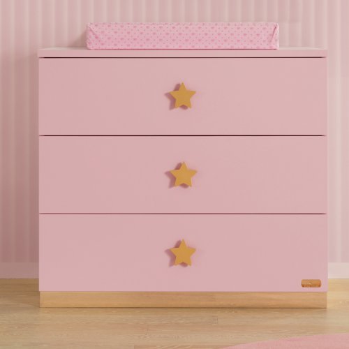 Chiara Ferragni Ivory Chest of drawers