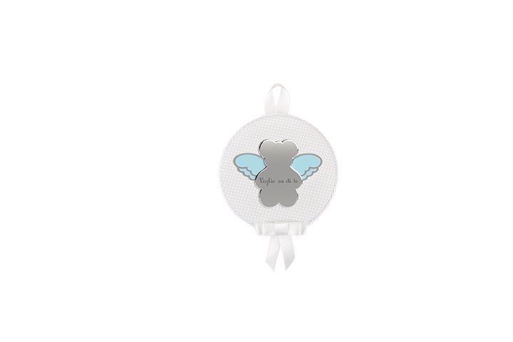 Circle Cradle Medallion - Lightblue