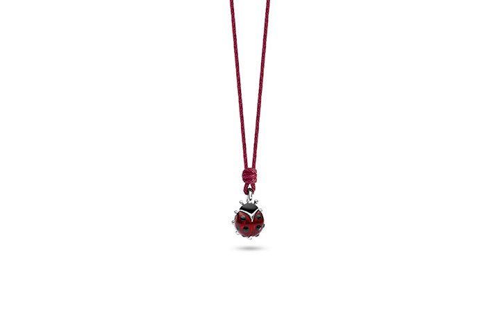 Collana Coccinella Argento