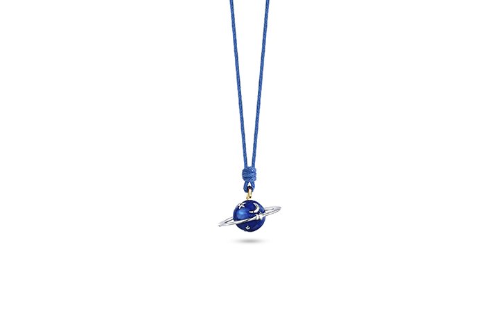 Collana Saturno Argento_9268