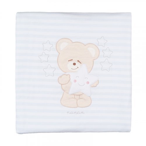 Coperta Rigata Azzurra_5357