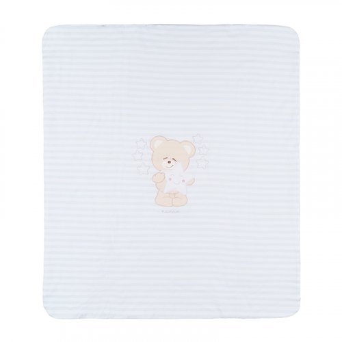 Coperta Rigata Azzurra_5358
