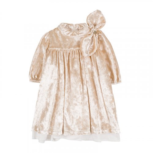 Cream Chenille Dress