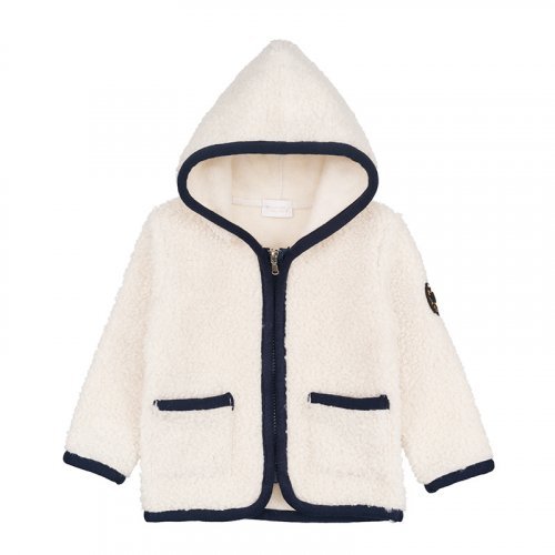 Cream Curly Jacket