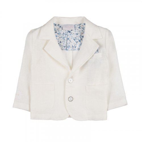 Cream linen jacket_7655
