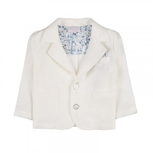 Cream linen jacket