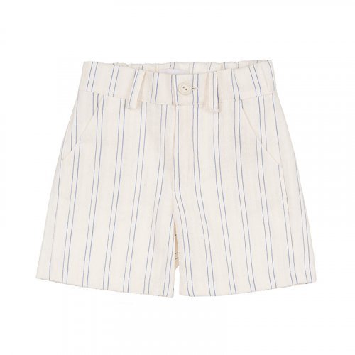 Cream striped bermuda_8916