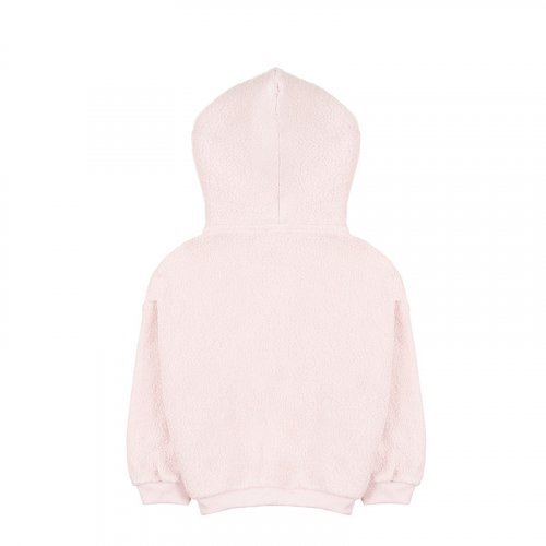 Curly Pink Sweatshirt with Hood_1513