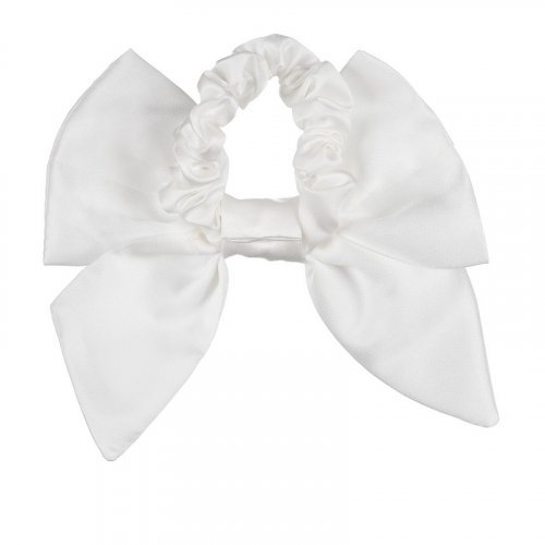 Douchesse satin hair tie_12084