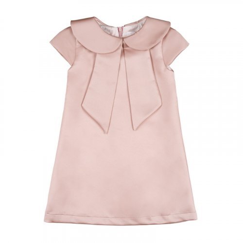 Dress with bow collar_11777