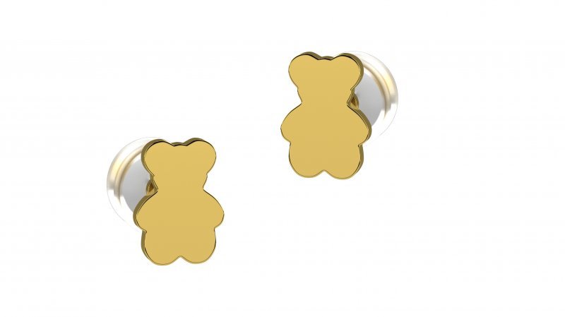 Earring with Teddy Bear_2696