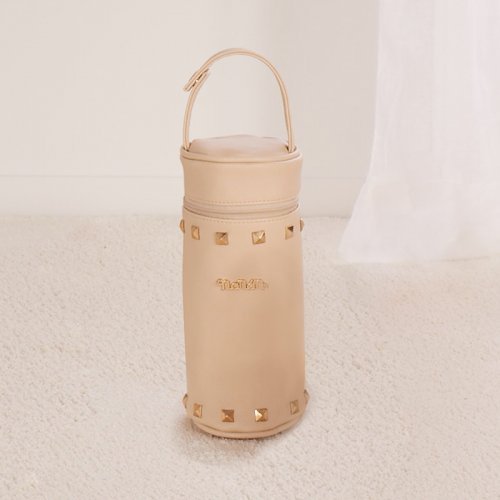 Feeding bottle holder ècru with studs