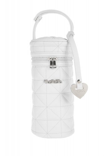 Feeding bottle holder quilted white