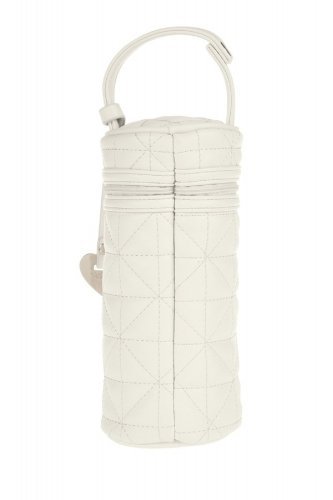 Feeding bottle holder quilted white_878