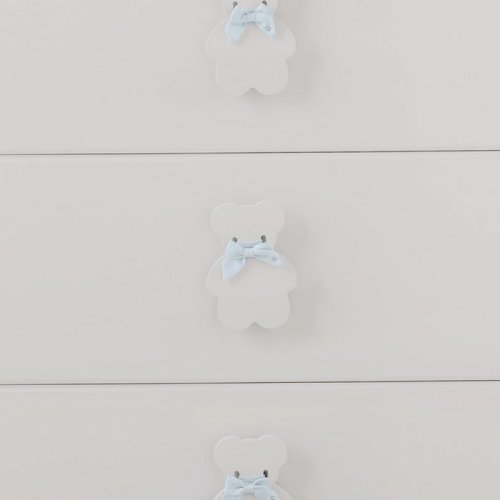 Blue Bows for Fiocco Chest of Drawers and Changing table