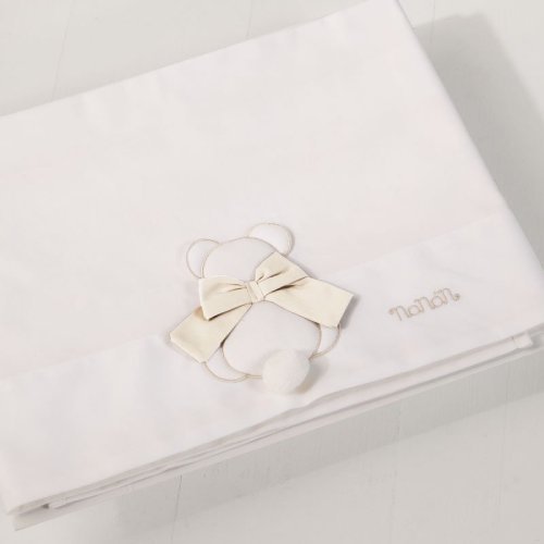Fiocco Bed Linen White Set 3 Pieces_542