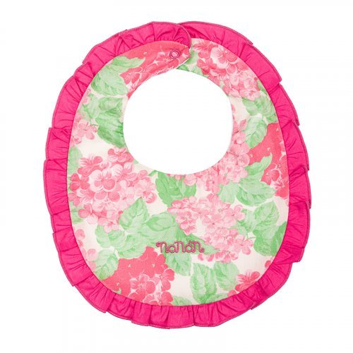 Flowered bib_8017