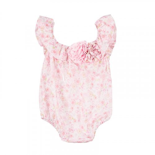 Flowered Swimsuit