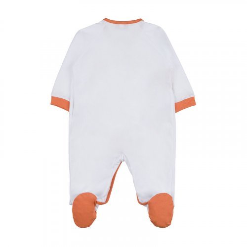 Front opening babygro with foot_12350