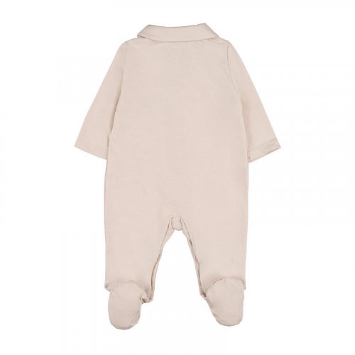 Front opening babygro with foot_12223