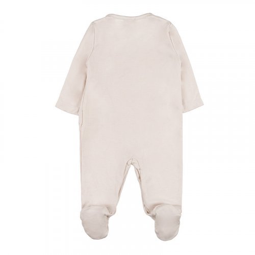 Front opening babygro with foot_12594