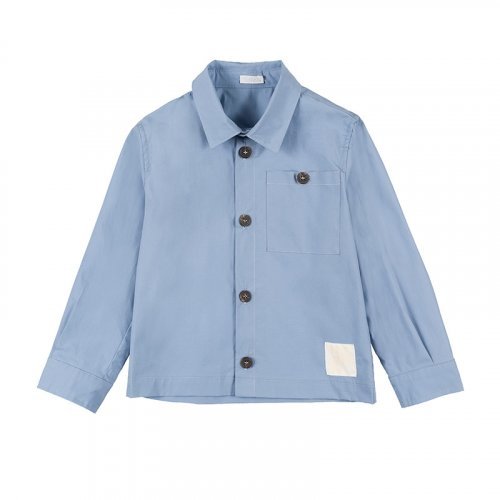 Veste Chemise Bleu Ciel