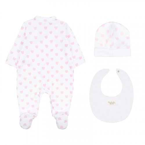 Gift package with babygro + hat + bib_8611