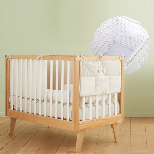 Gift Promo: Wood Bunny bed + Set duvet whit beige bear
