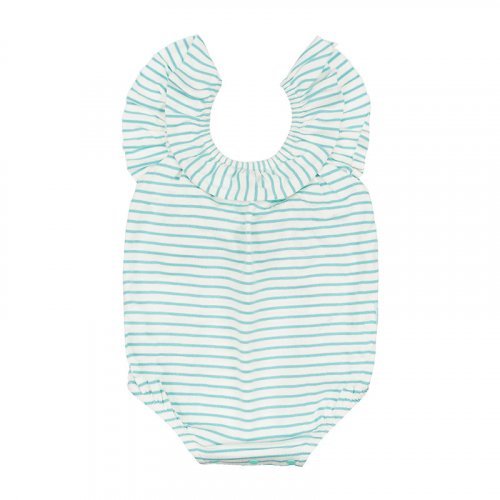 Green One-Piece Swimsuit