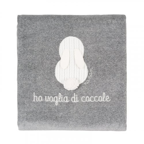 Grey Blanket Coccolino