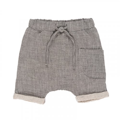 Grey Short with Pocket_4430