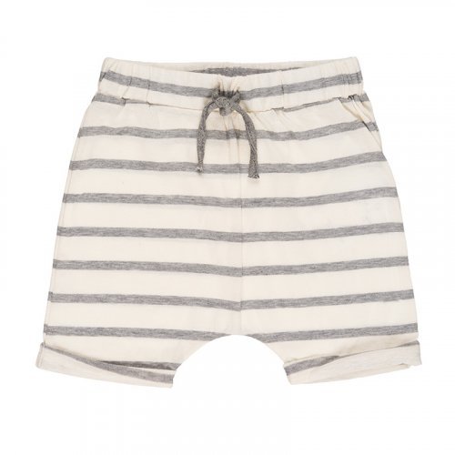 Grey Short with Striped_4438