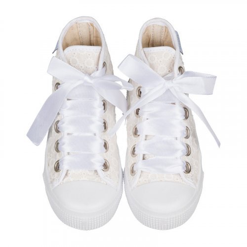 High sneakers in broderie anglaise_12613