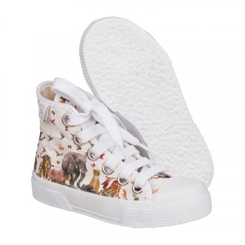 High sneakers with jungle print_12616