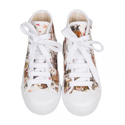 High sneakers with jungle print_12617