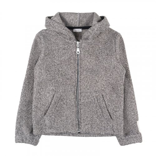 Jacket Fur Coat Grey_1247