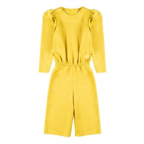 Jumpsuit in Knit Yellow_1693