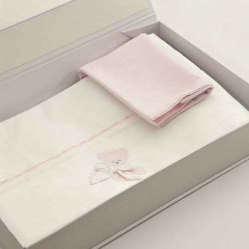 Set Lenzuola Letto Coccolo Rosa