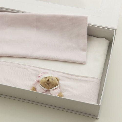 Bettlaken für MINI-ME Set 3 Stück Puccio rosa