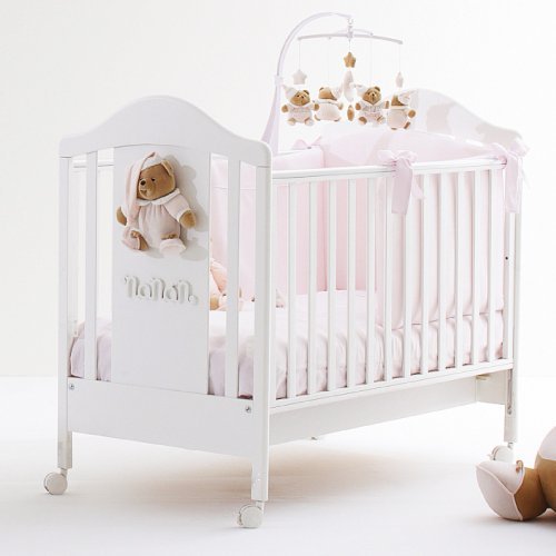 Lit Puccio pour Bébé Rose