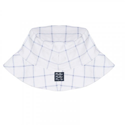 Light Blue Check Hat